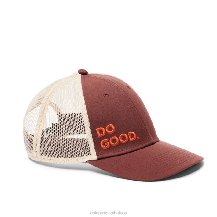 Cotopaxi Unisex Chestnut Do Good Trucker Hat Accessories 668D185