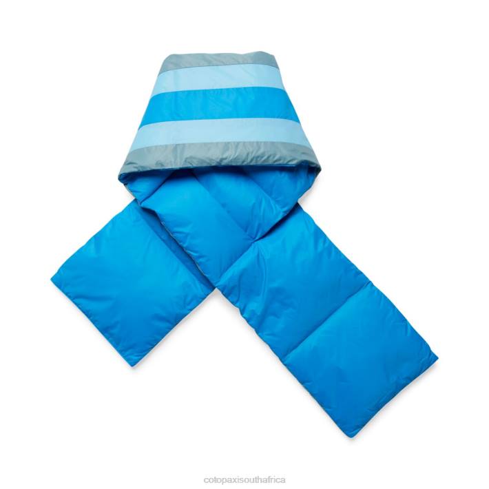 Cotopaxi Unisex Saltwater Stripes Fuego Down Scarf Accessories 668D188