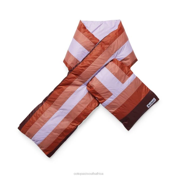 Cotopaxi Unisex Thistle Stripes Fuego Down Scarf Accessories 668D190