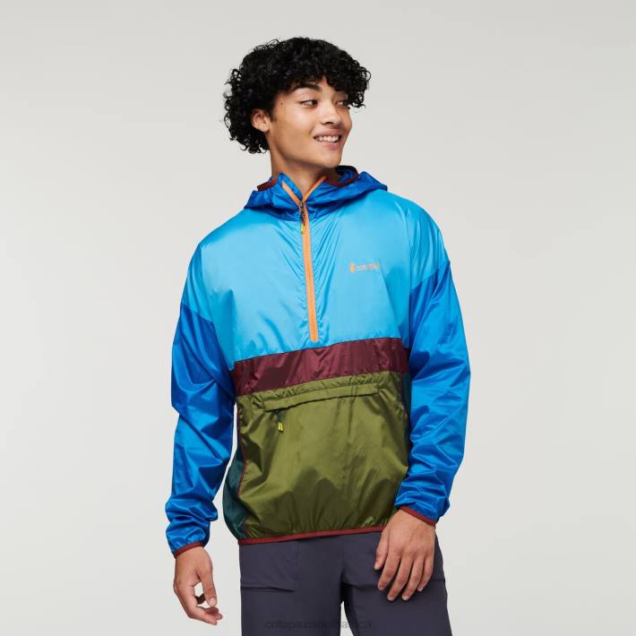 Cotopaxi Men Seattle Teca Windbreaker Halfzip Clothing 668D96