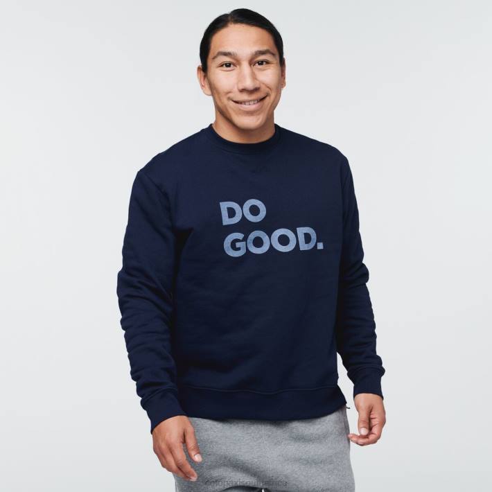 Cotopaxi Men Maritime Do Good Crew Sweatshirt Clothing 668D139