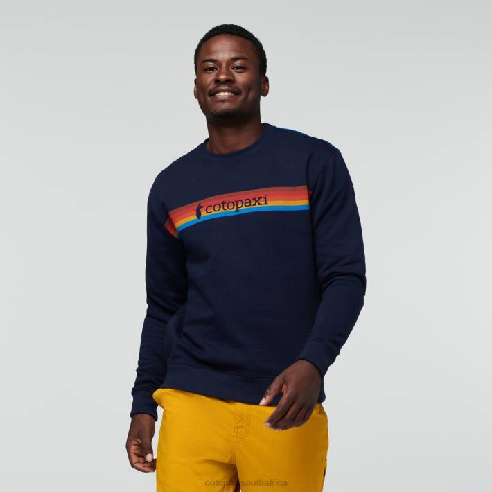 Cotopaxi Men Maritime On The Horizon Organic Crew Sweatshirt Clothing 668D135