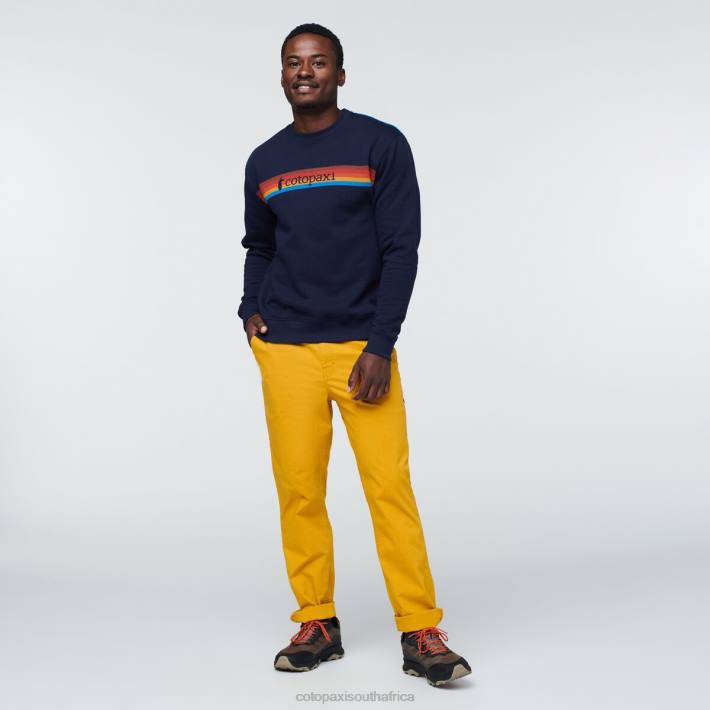 Cotopaxi Men Maritime On The Horizon Organic Crew Sweatshirt Clothing 668D135