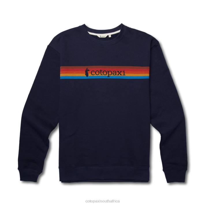 Cotopaxi Men Maritime On The Horizon Organic Crew Sweatshirt Clothing 668D135