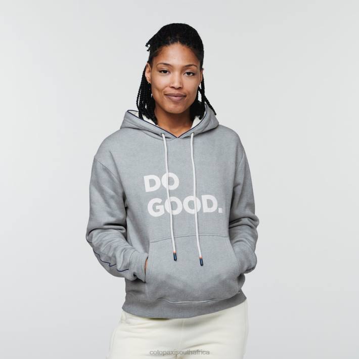 Cotopaxi Women Heather Grey Do Good Hoodie Clothing 668D61