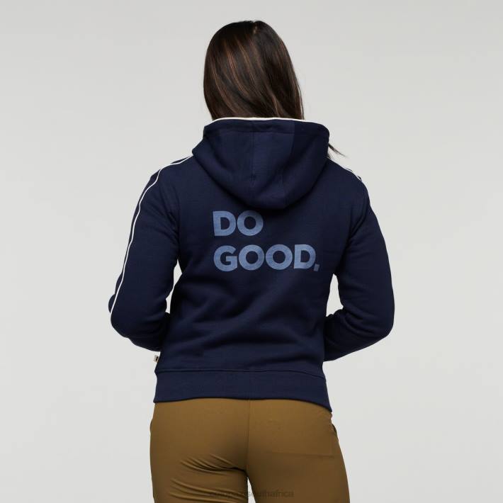 Cotopaxi Women Maritime Do Good Organic Full-Zip Hoodie Clothing 668D58