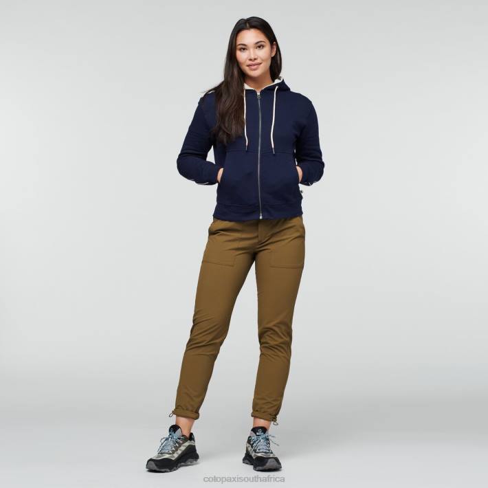 Cotopaxi Women Maritime Do Good Organic Full-Zip Hoodie Clothing 668D58