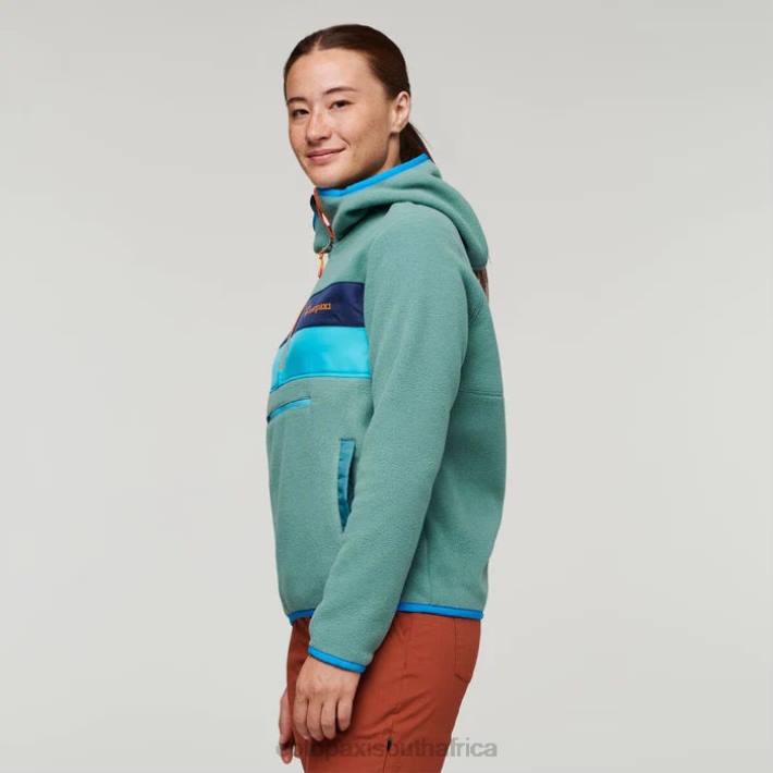 Cotopaxi Women Kentucky Teca Fleece Hooded Half-Zip Jacket Clothing 668D42