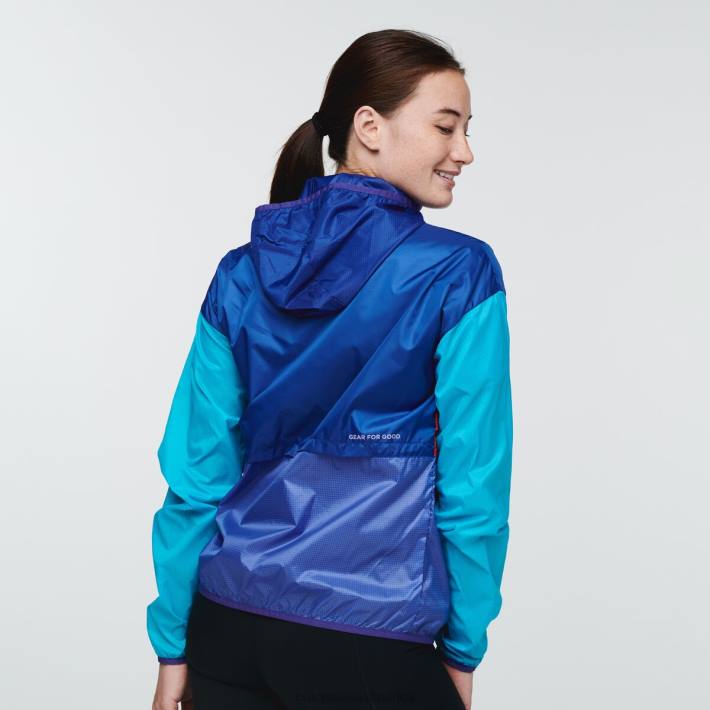 Cotopaxi Women Sailor\'s Sun Teca Windbreaker Halfzip Clothing 668D13