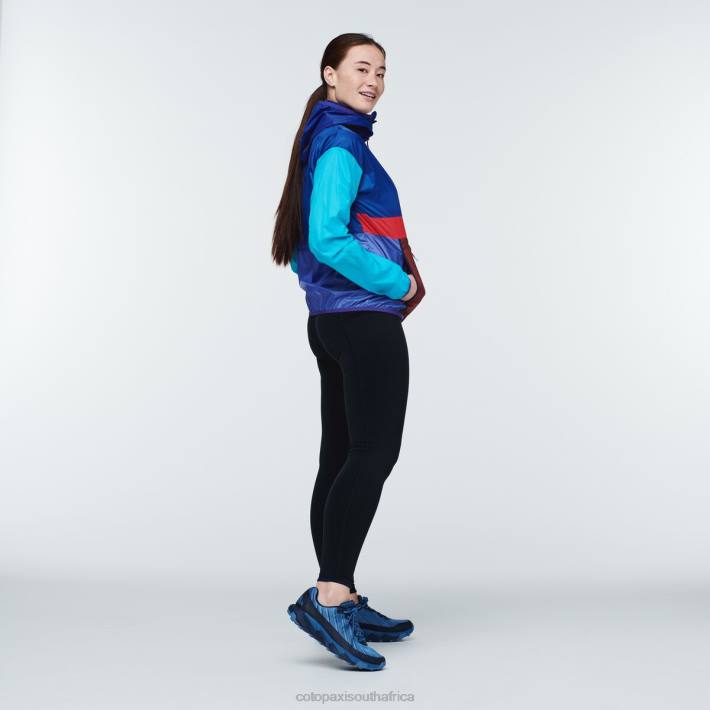 Cotopaxi Women Sailor\'s Sun Teca Windbreaker Halfzip Clothing 668D13