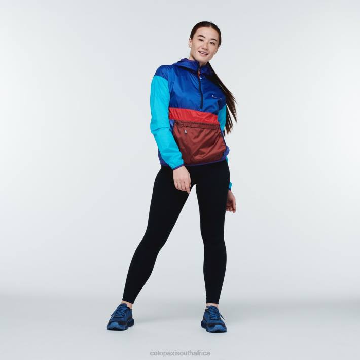 Cotopaxi Women Sailor\'s Sun Teca Windbreaker Halfzip Clothing 668D13