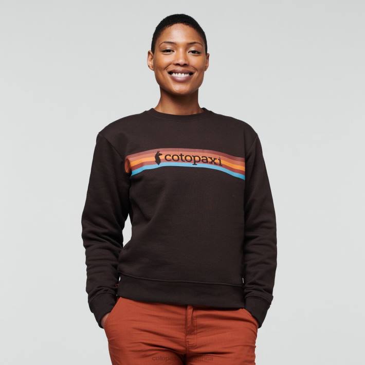 Cotopaxi Women Cavern On The Horizon Organic Crew Sweatshirt Clothing 668D65