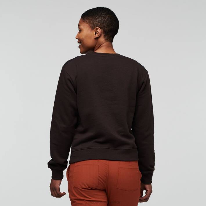 Cotopaxi Women Cavern On The Horizon Organic Crew Sweatshirt Clothing 668D65