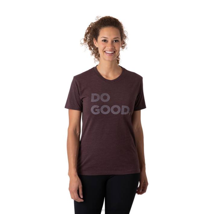 Cotopaxi Women Black Iris Do Good T-Shirt Clothing 668D71